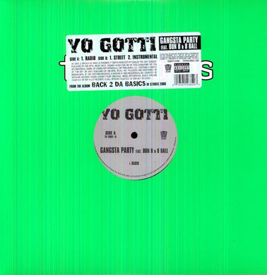 Yo Gotti: Gangsta Party (12-Inch Single)