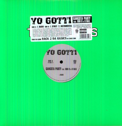 Yo Gotti: Gangsta Party (12-Inch Single)