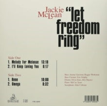 McLean, Jackie: Let Freedom Ring (Vinyl LP)