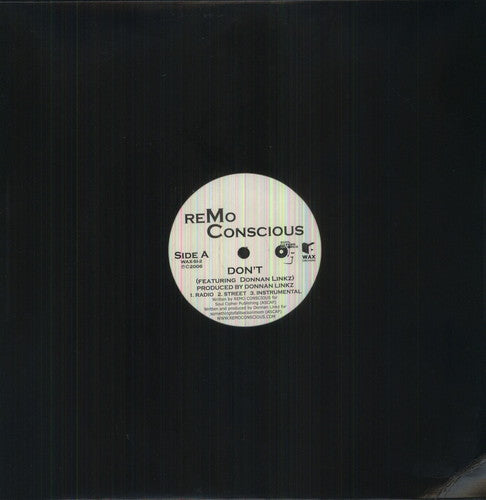 Remo Conscious: Don't/Lies (12-Inch Single)
