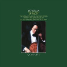 Bach: Unaccompanied Cello Suites (Complete)by Yo-Yo Ma (Vinyl Record)