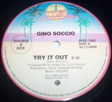 Soccio, Gino: Try It Out / It's Alright (Vinyl LP)
