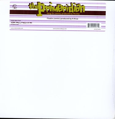 Primeridian: Hang on (12-Inch Single)