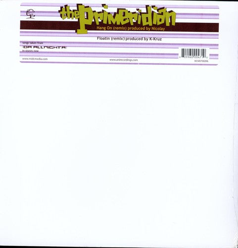 Primeridian: Hang on (12-Inch Single)