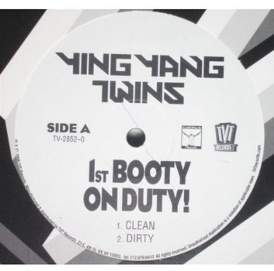 Ying Yang Twins: 1st Booty on Duty (12-Inch Single)